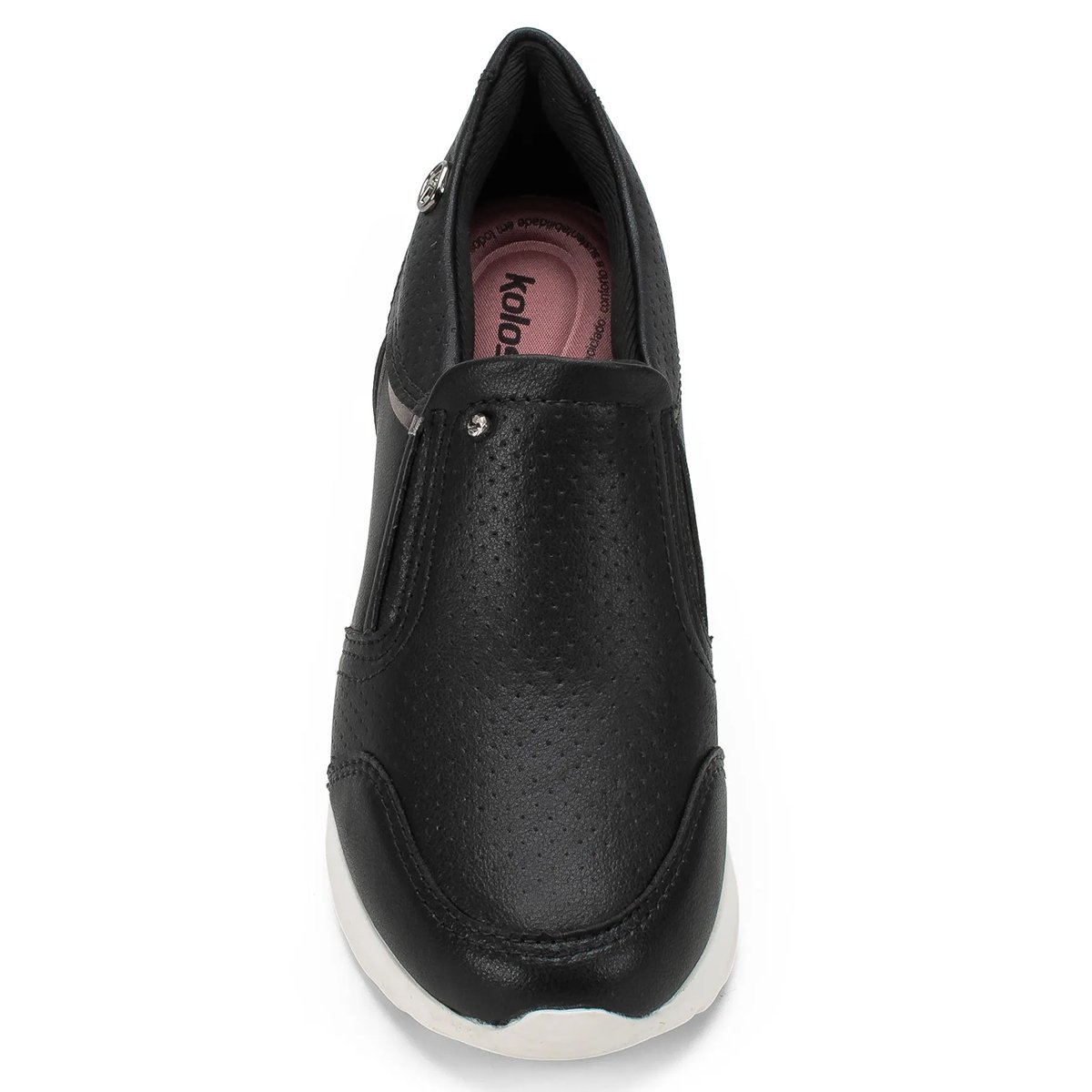 Tenis Kolosh Upper Slip On Feminino Preto Preto 4