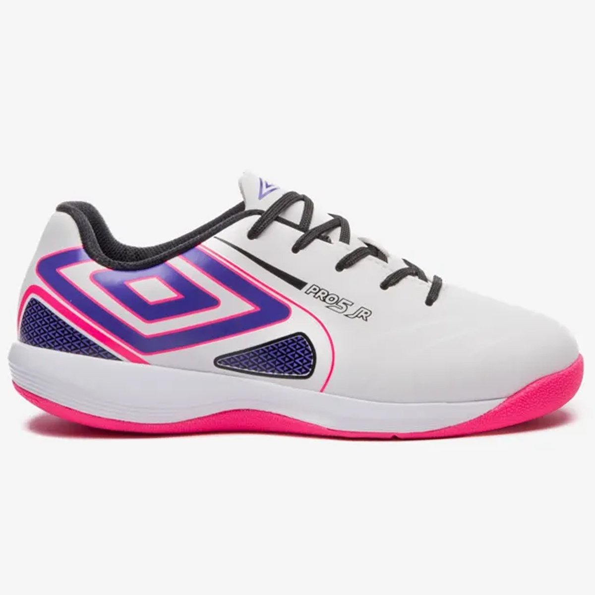 Chuteira Futsal Umbro Pro 5 Jr Infantil Branco