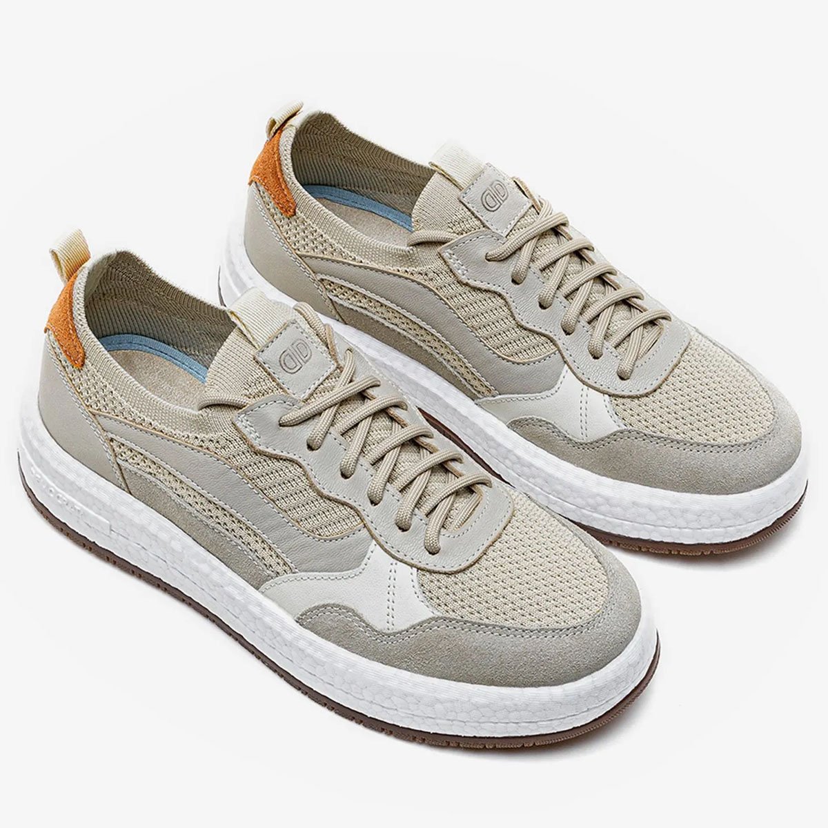 Tenis Democrata Drake Pulse Feminino Off White Cinza 2