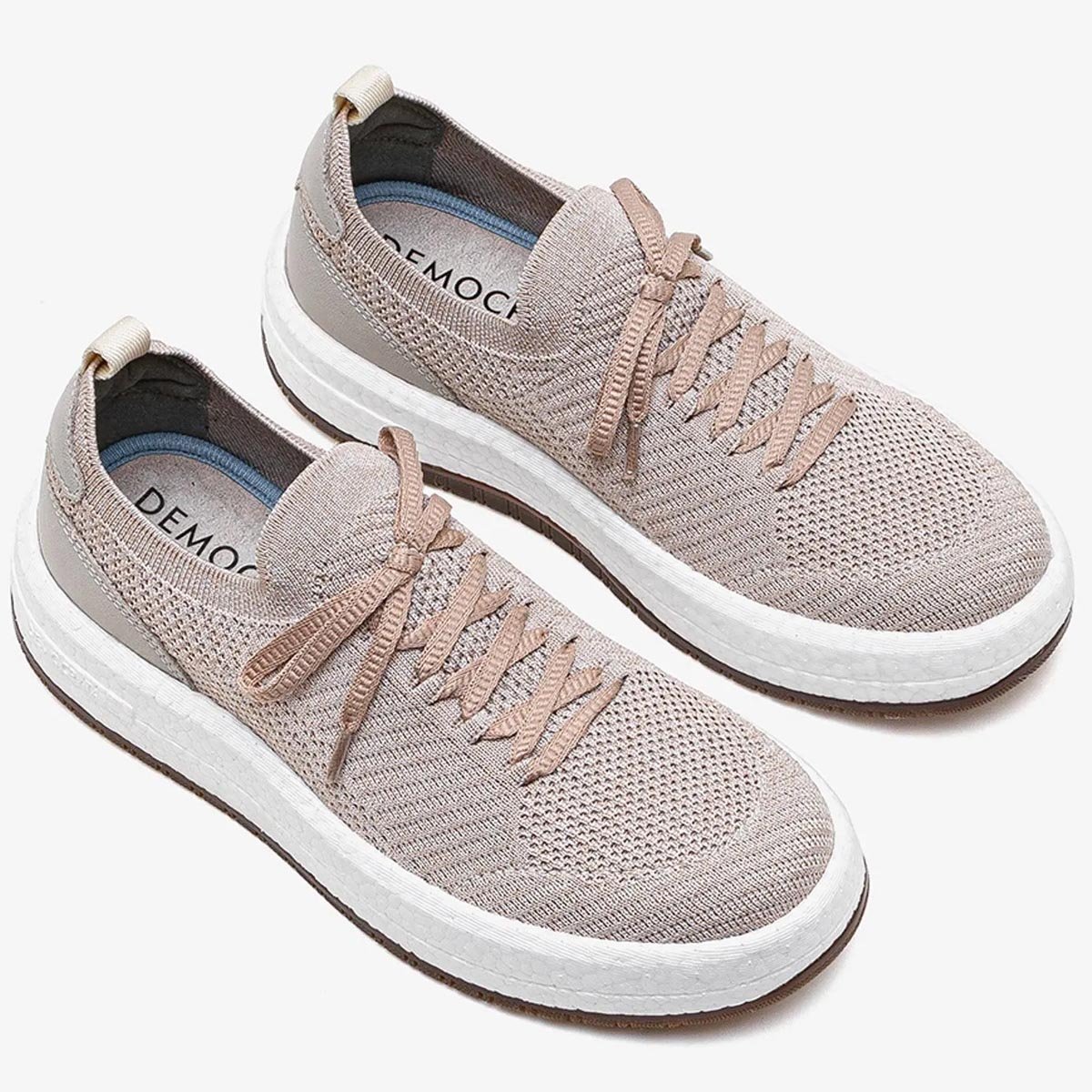 Tenis Democrata Drake Pulse Feminino Off White Bege 4