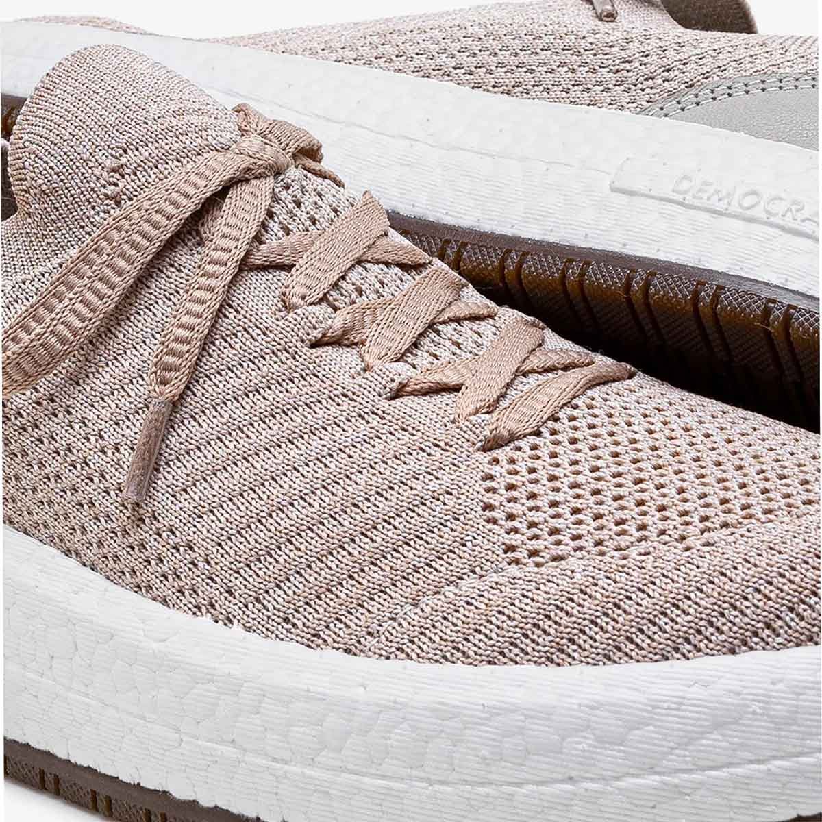 Tenis Democrata Drake Pulse Feminino Off White Bege 5