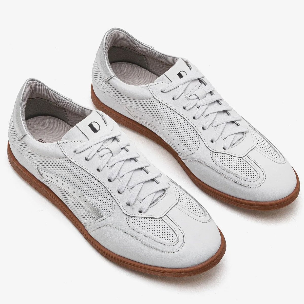 Tenis Democrata Olivia Feminino Branco Branco 3