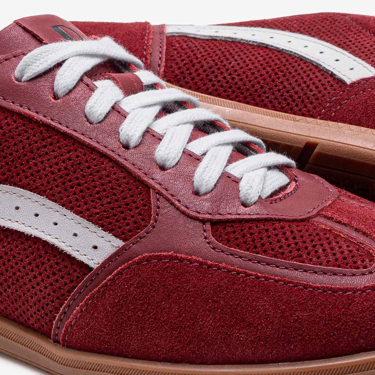 Tenis Democrata Olivia Feminino Vinho Vinho 4