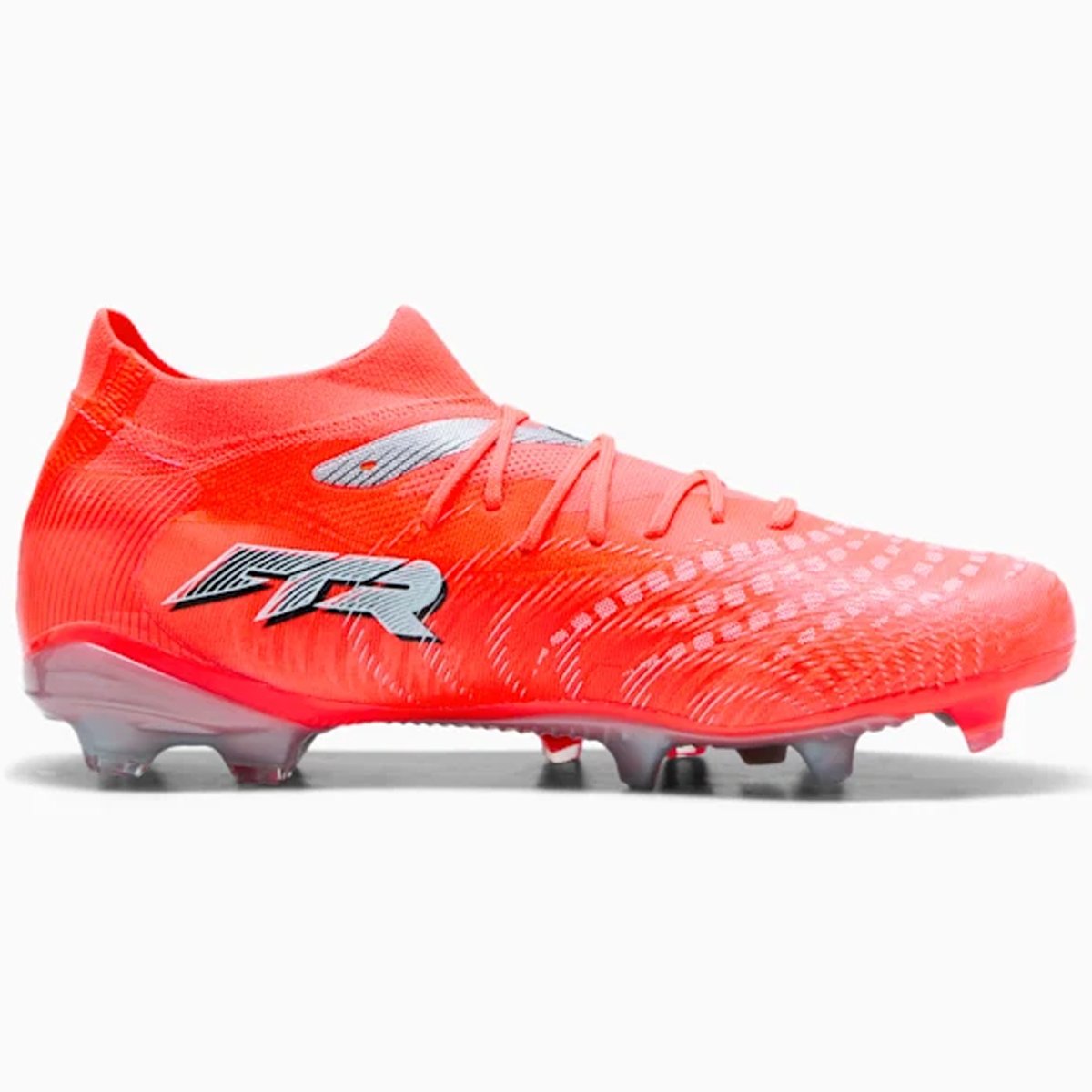 Chuteira Campo Puma Future 9 Match FG/AG Unissex Coral