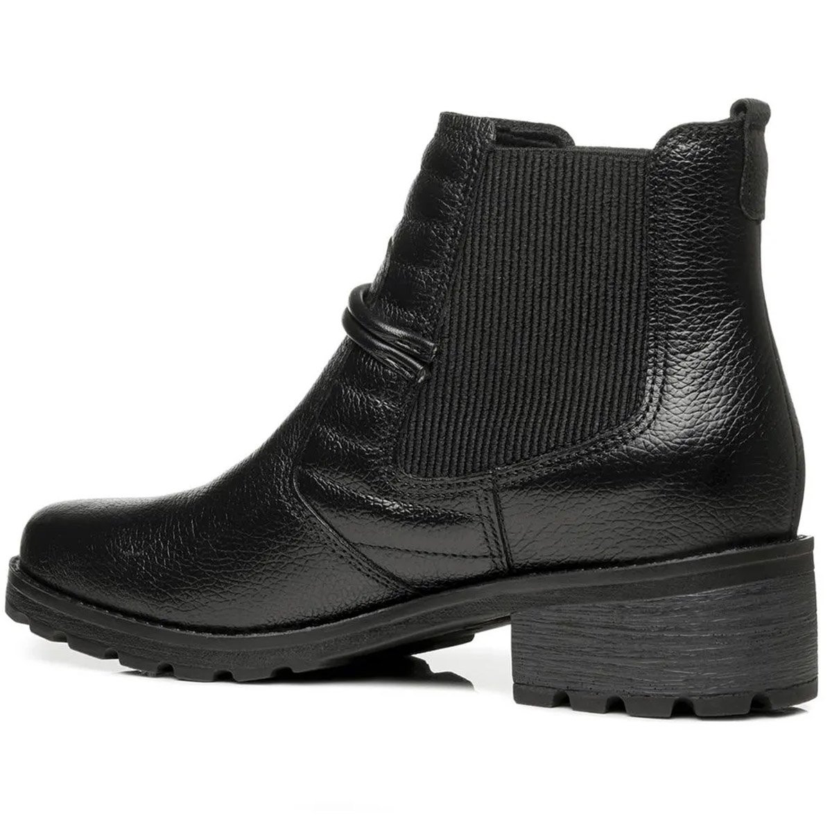 Bota Pegada 281420 Feminina Preto Preto 2
