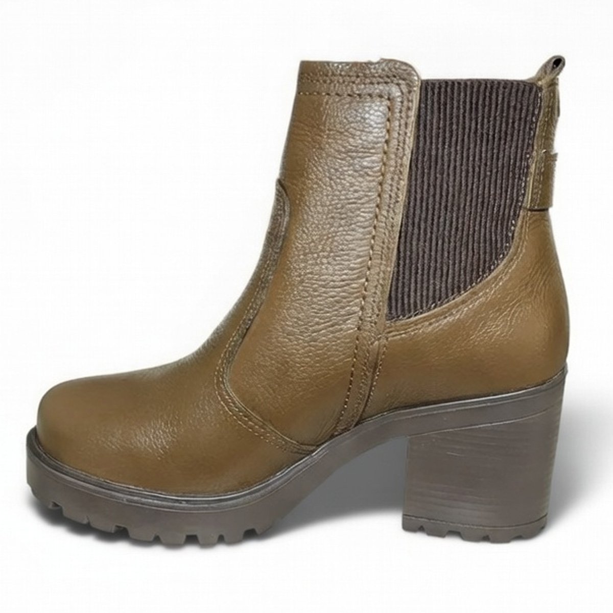 Bota Pegada 282603 Feminina Marrom Marrom 2