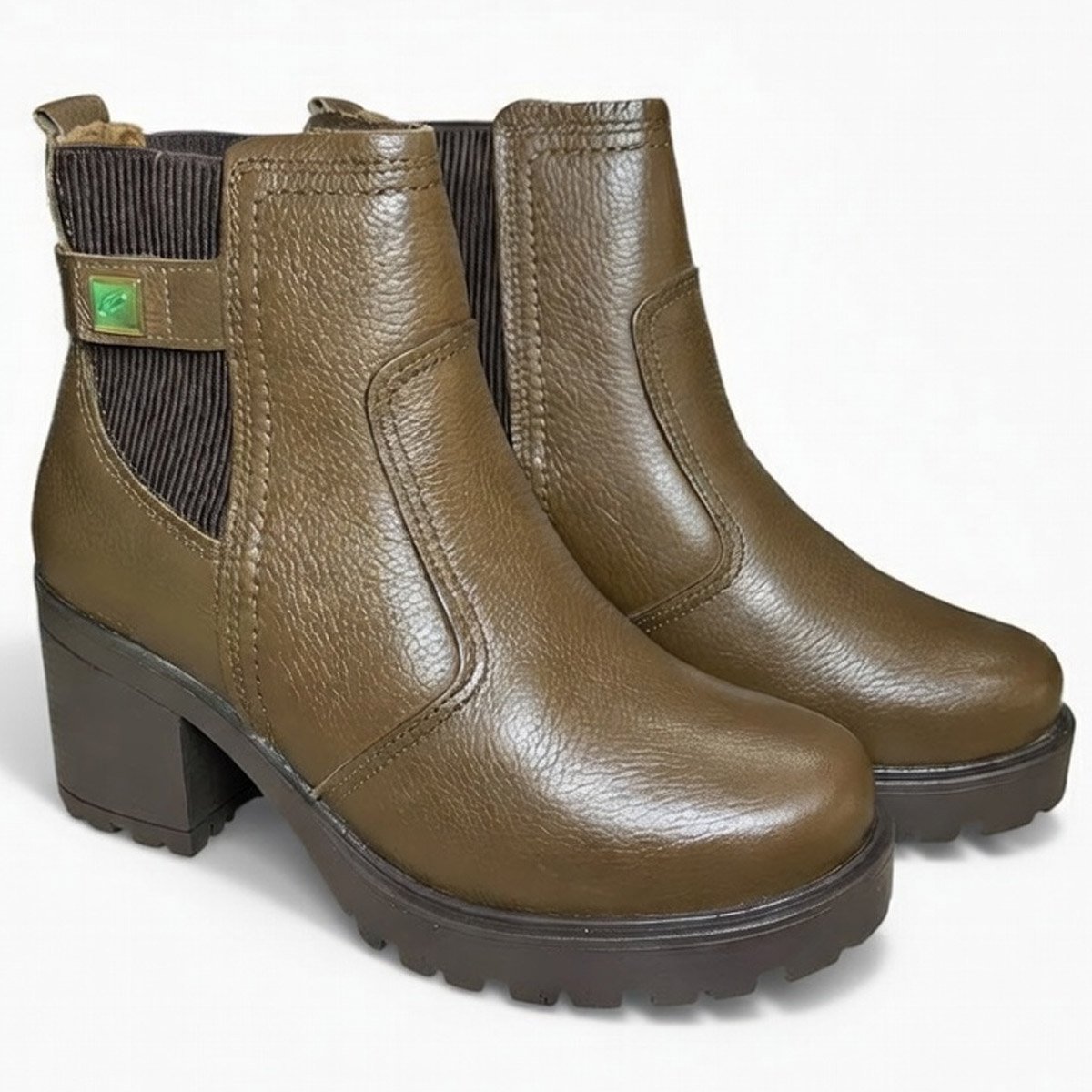 Bota Pegada 282603 Feminina Marrom Marrom 3
