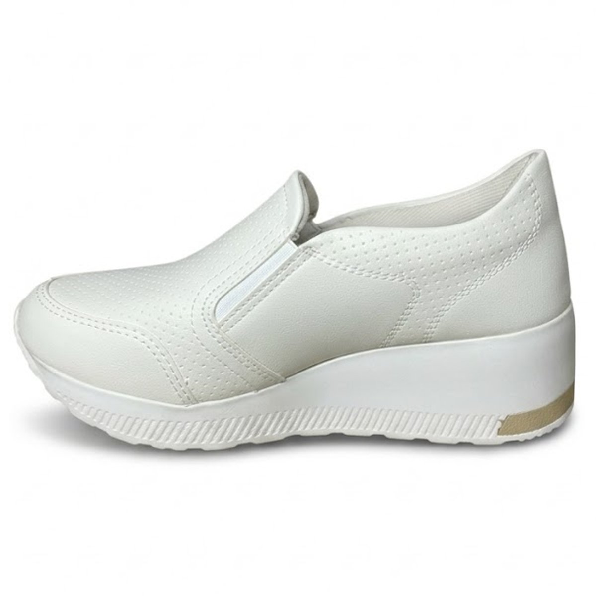 Tenis Kolosh Upper Slip On Feminino White Branco 2