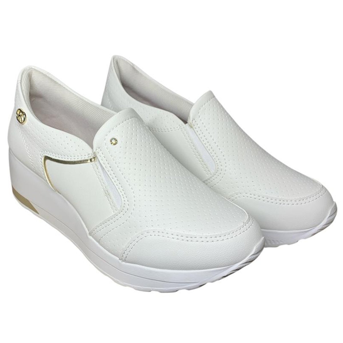 Tenis Kolosh Upper Slip On Feminino White Branco 4