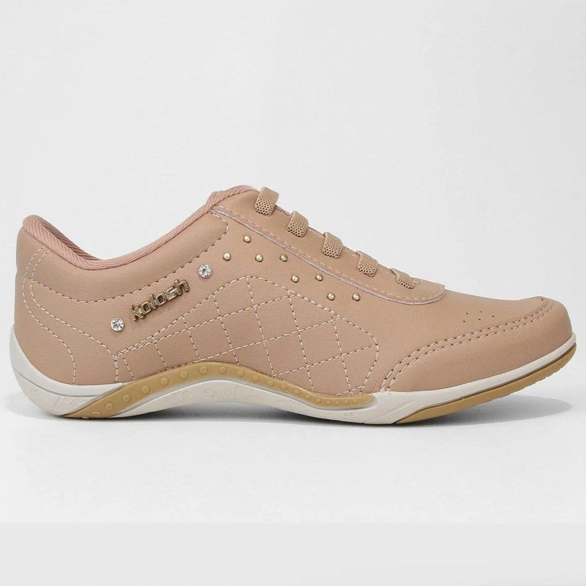 Tenis Kolosh Casual C1296 Feminino Bege
