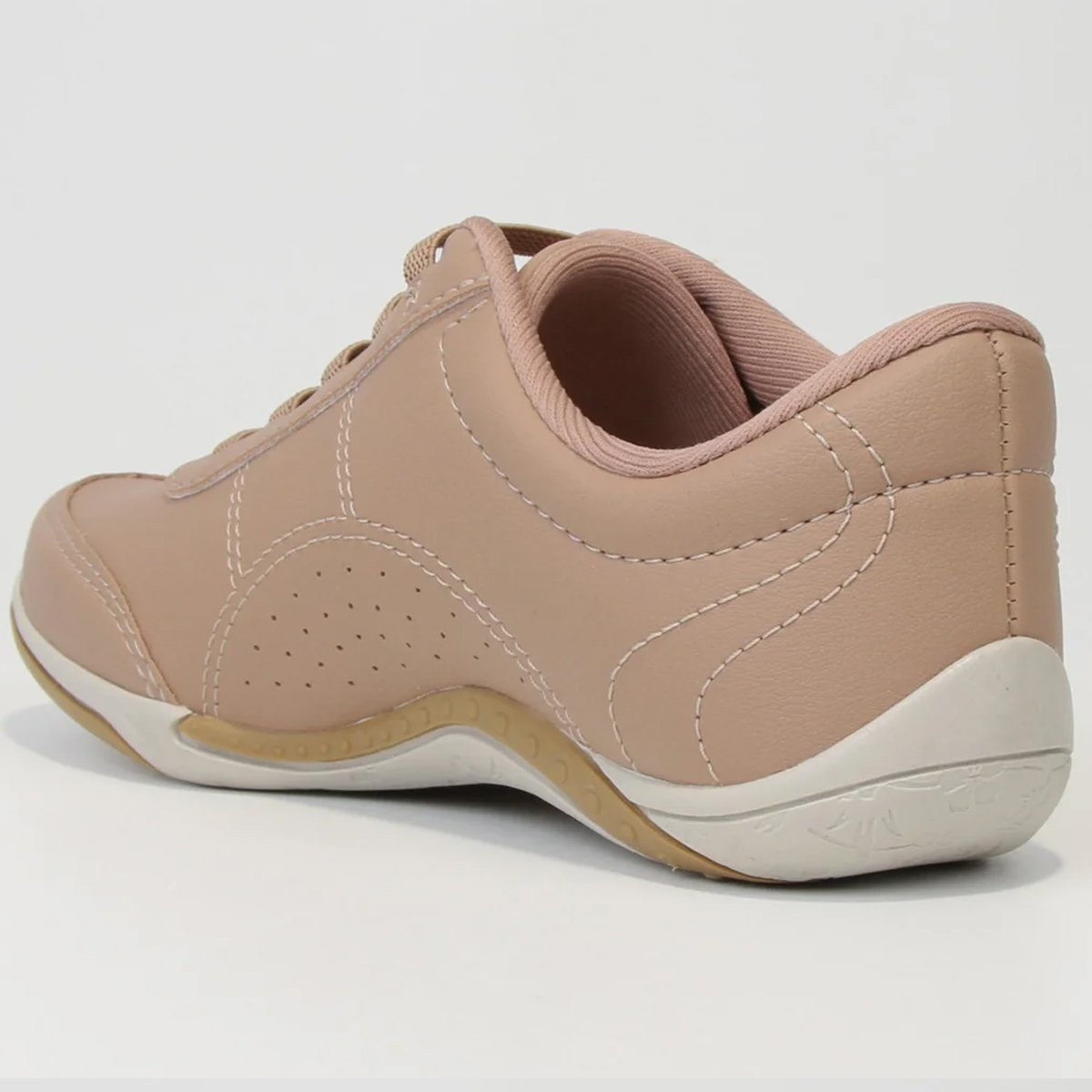 Tenis Kolosh Casual C1296 Feminino Bege Bege 5