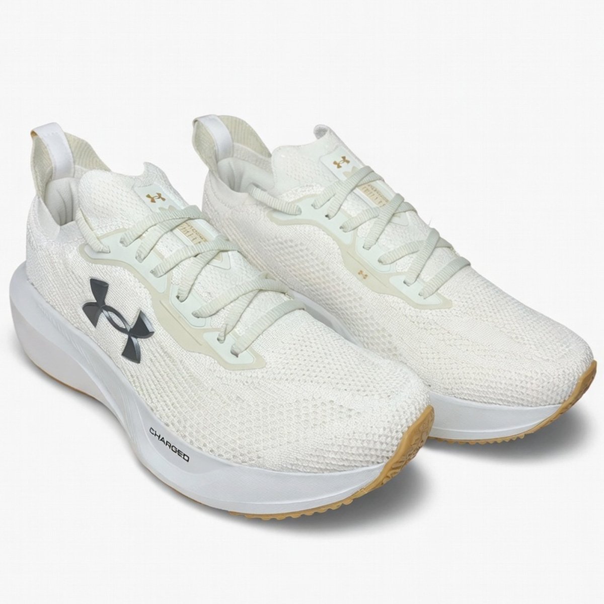 Tenis Under Armour Charged Slight 3 SE Masculino Marfim Branco 4