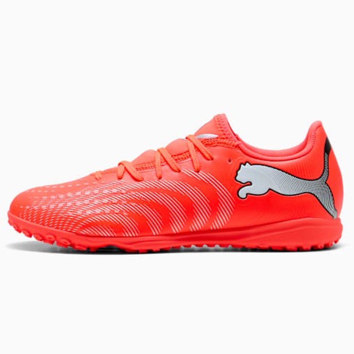 Society Puma Future 9 Play TT Unissex Coral Laranja 2