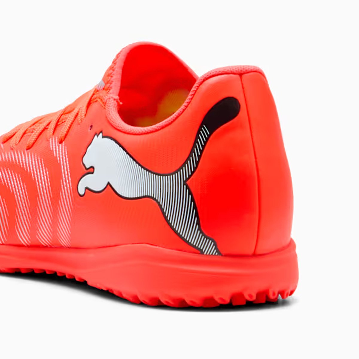 Society Puma Future 9 Play TT Unissex Coral Laranja 4