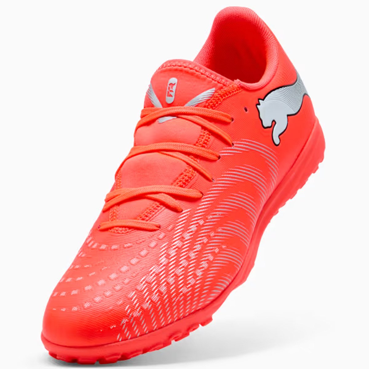 Society Puma Future 9 Play TT Unissex Coral Laranja 6