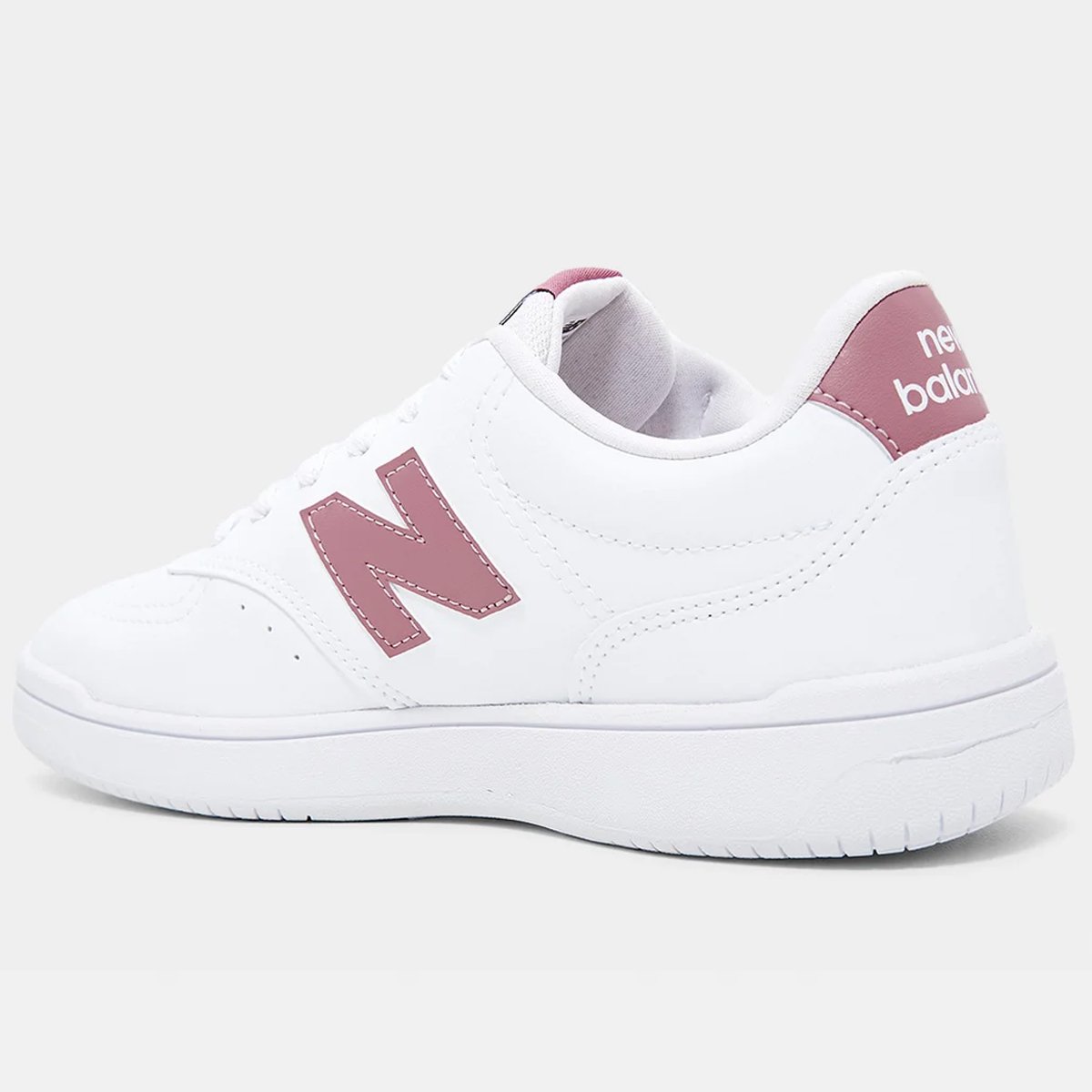 Tenis New Balance BB80 Unissex Branco Branco 4