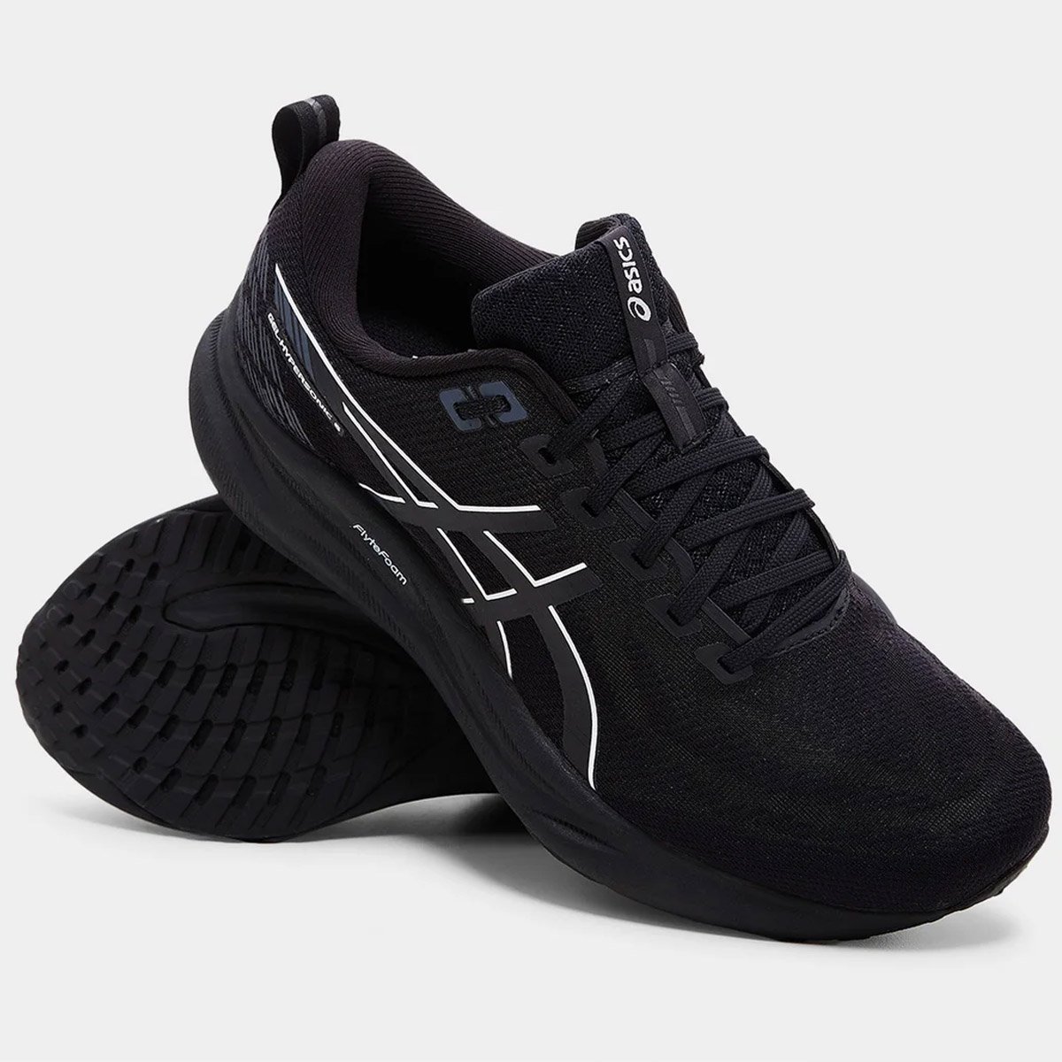 Tenis Asics Gel Hypersonic 6 Masculino Preto Preto 3
