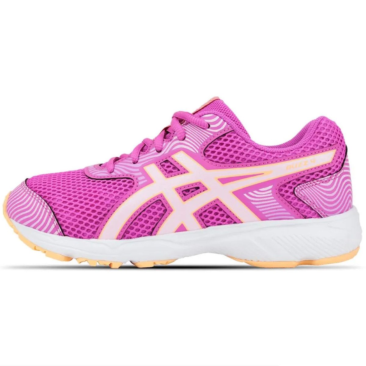 Tenis Asics Buzz 4 Infantil Pink Rosa 2