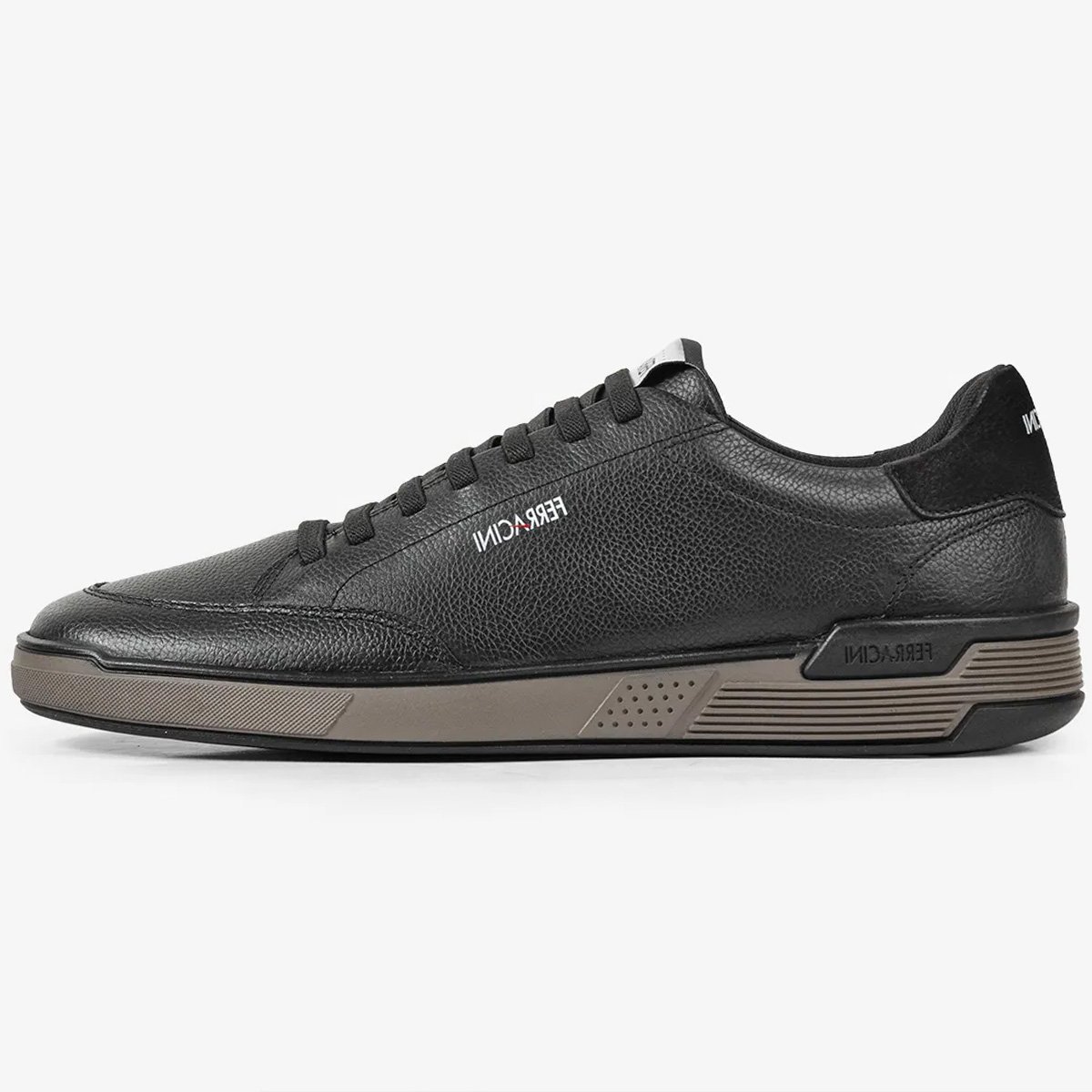 Sapatenis Ferracini Milan Masculino Preto Preto 2