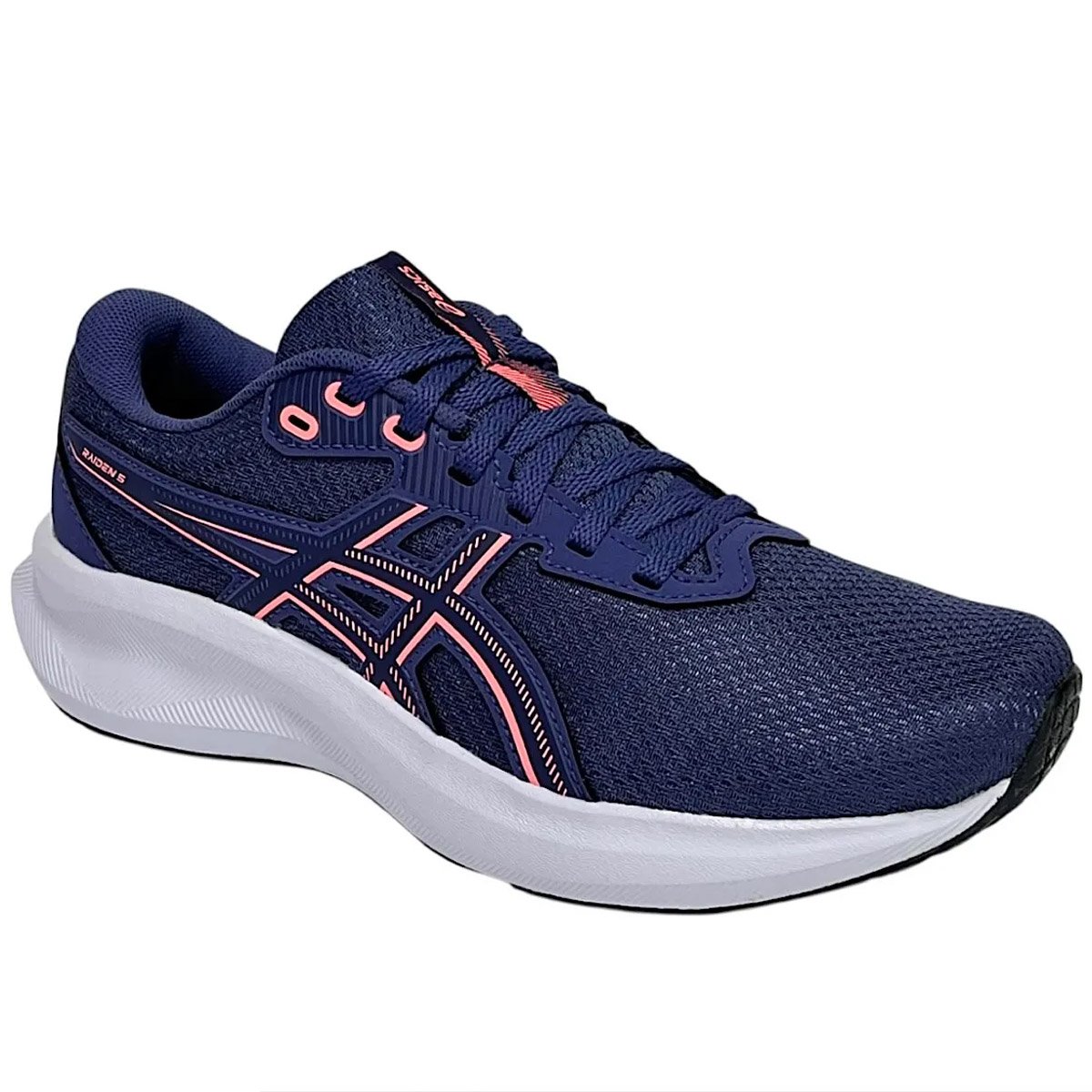 Tenis Asics Raiden 5 Feminino Azul Azul 3