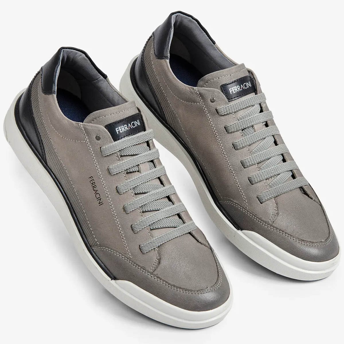 Sapatenis Ferracini Star Masculino Cinza Cinza 3