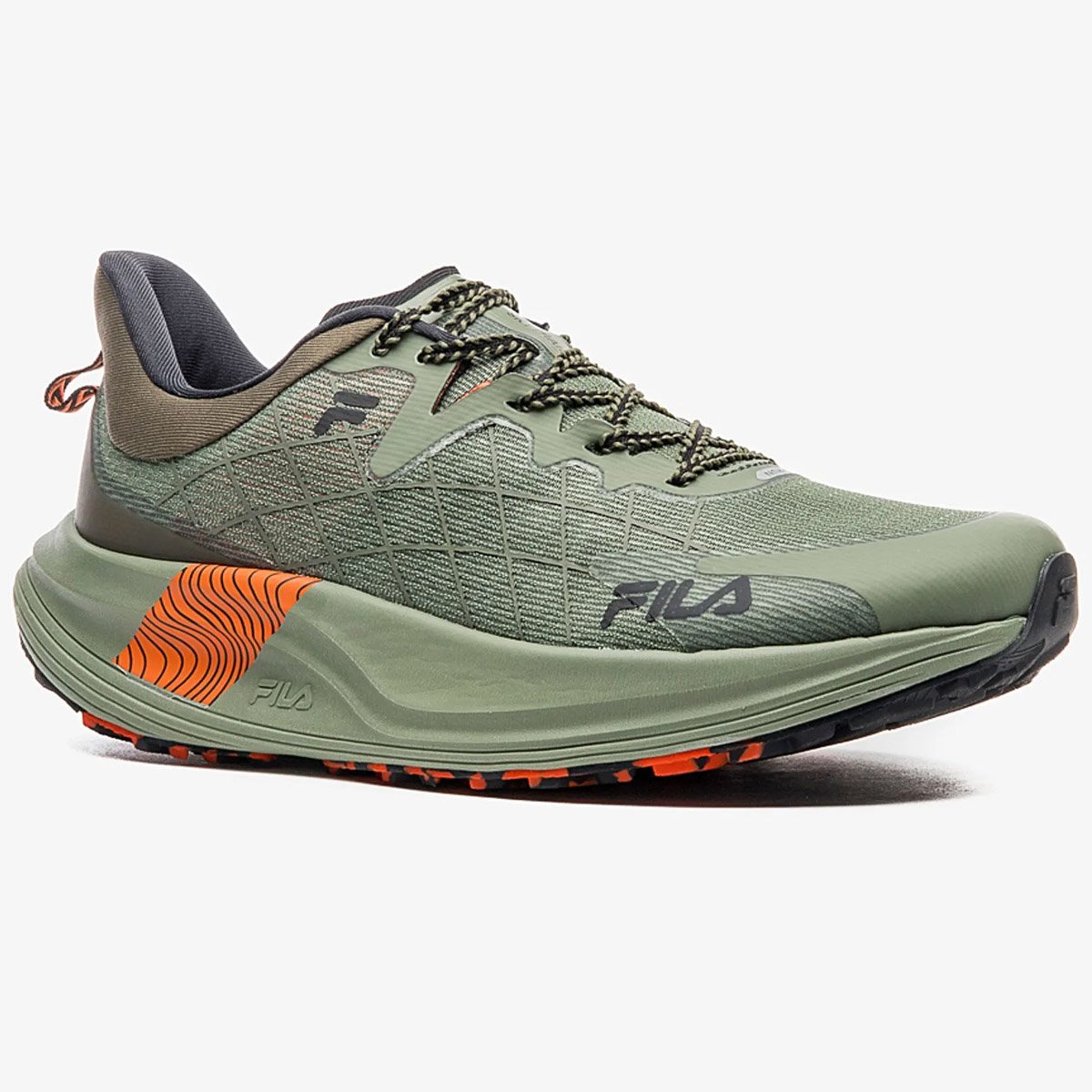 Tenis Fila Racer Sky Trail Masculino Verde Verde 3