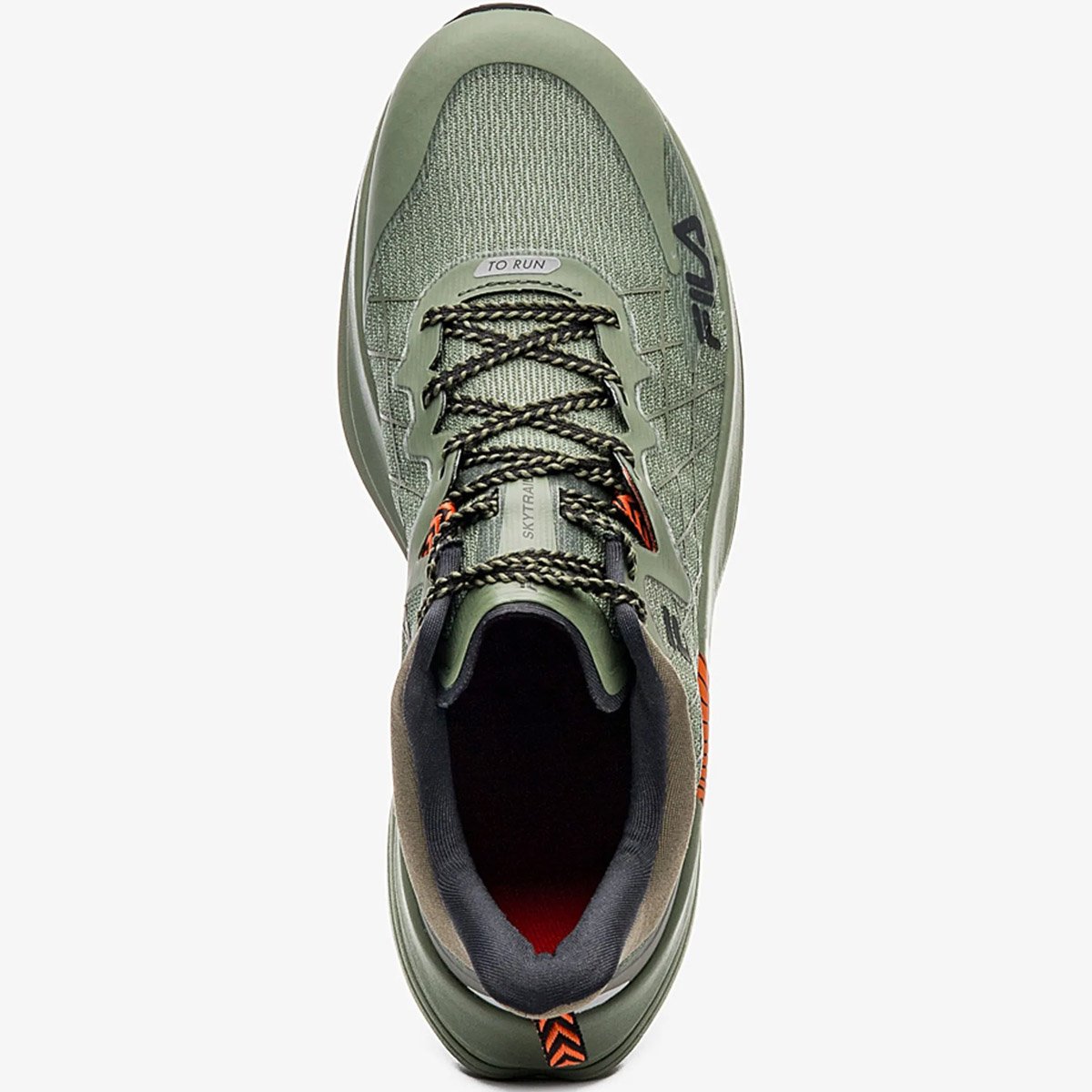 Tenis Fila Racer Sky Trail Masculino Verde Verde 4