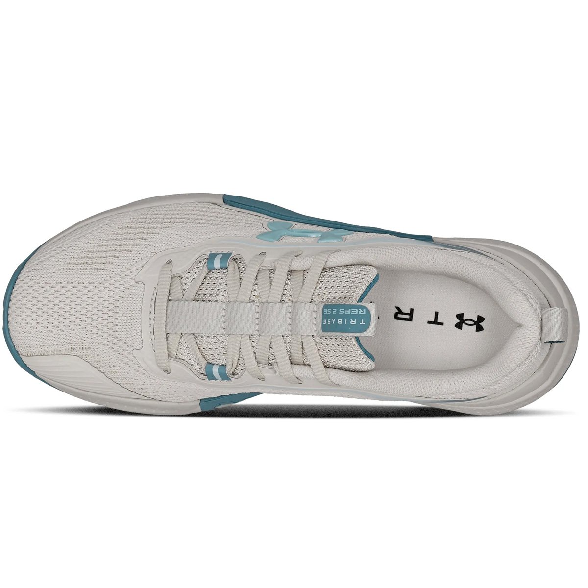 Tenis Under Armour Tribase Reps 2 SE Feminino Marfim Off White/Azul 4