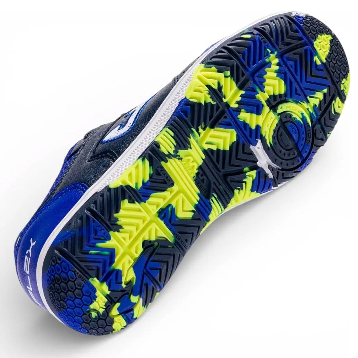 Chuteira Futsal Joma Top Flex Jr Infantil Azul Azul Marinho 6