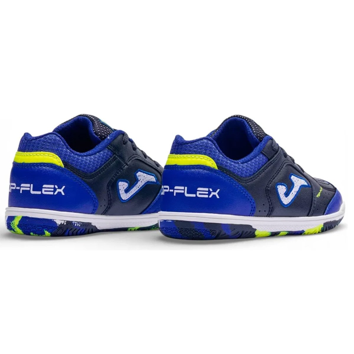 Chuteira Futsal Joma Top Flex Jr Infantil Azul Azul Marinho 3