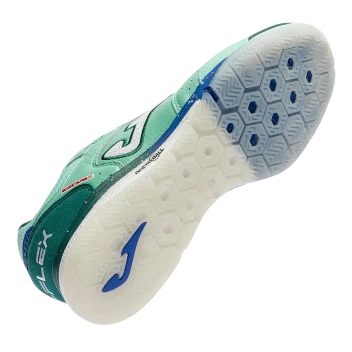 Chuteira Futsal Joma Top Flex Rebound Unissex Verde Verde 6