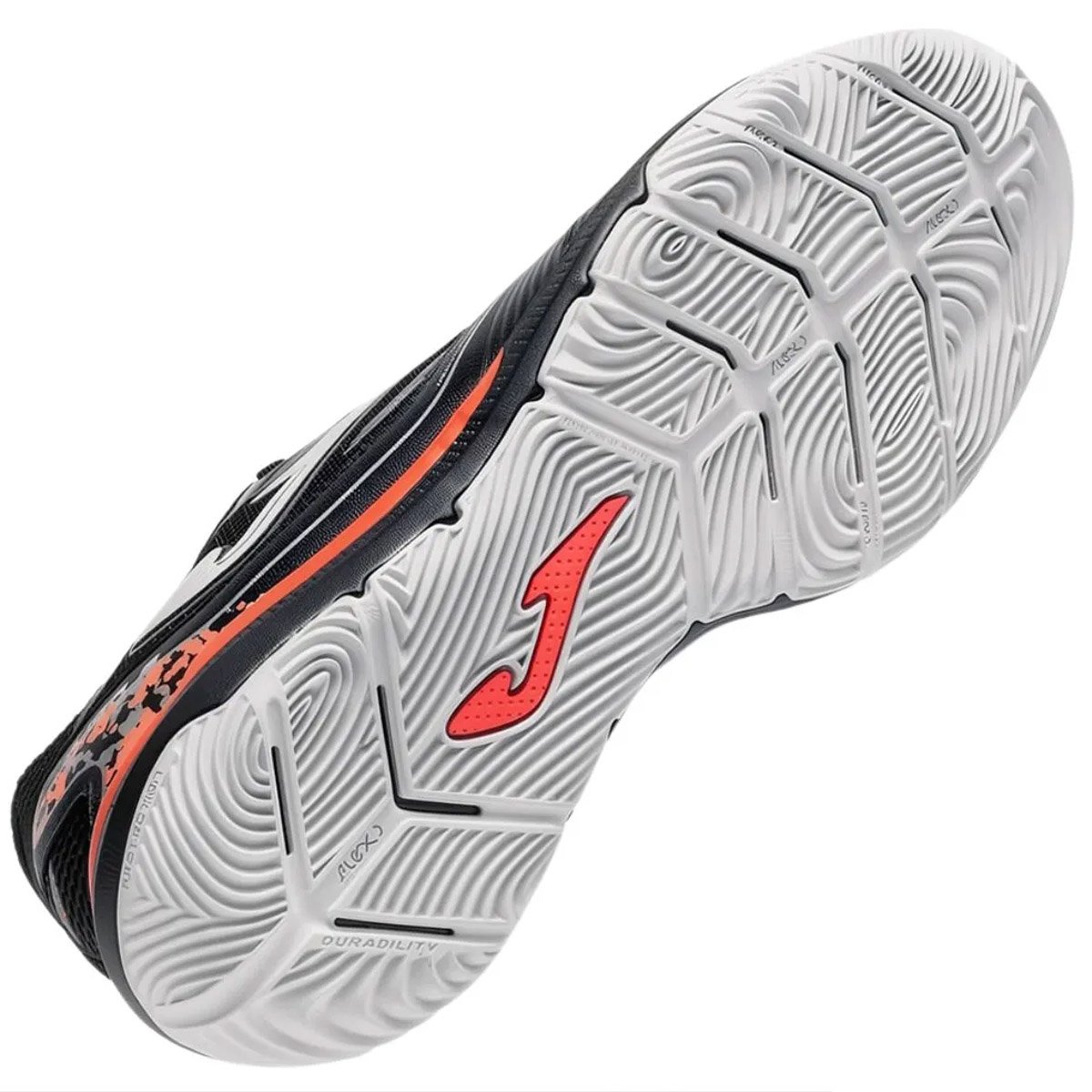 Chuteira Futsal Joma Liga 5 Unissex Preto Preto 6