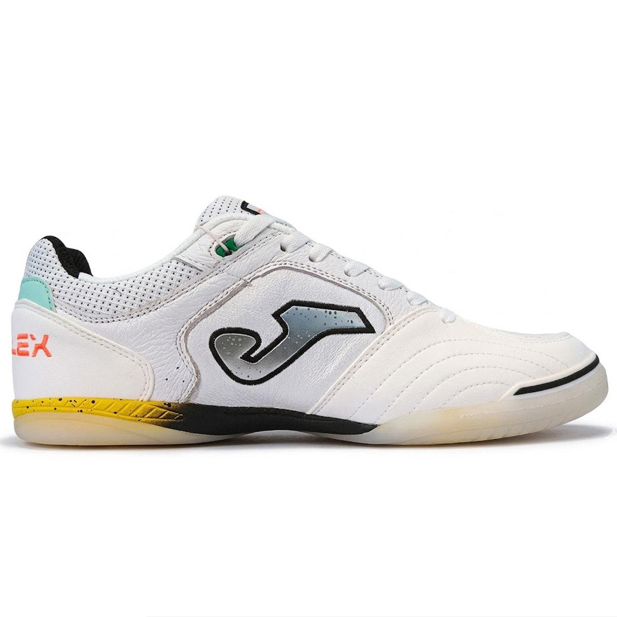 Chuteira Futsal Joma Top Flex Unissex Branco