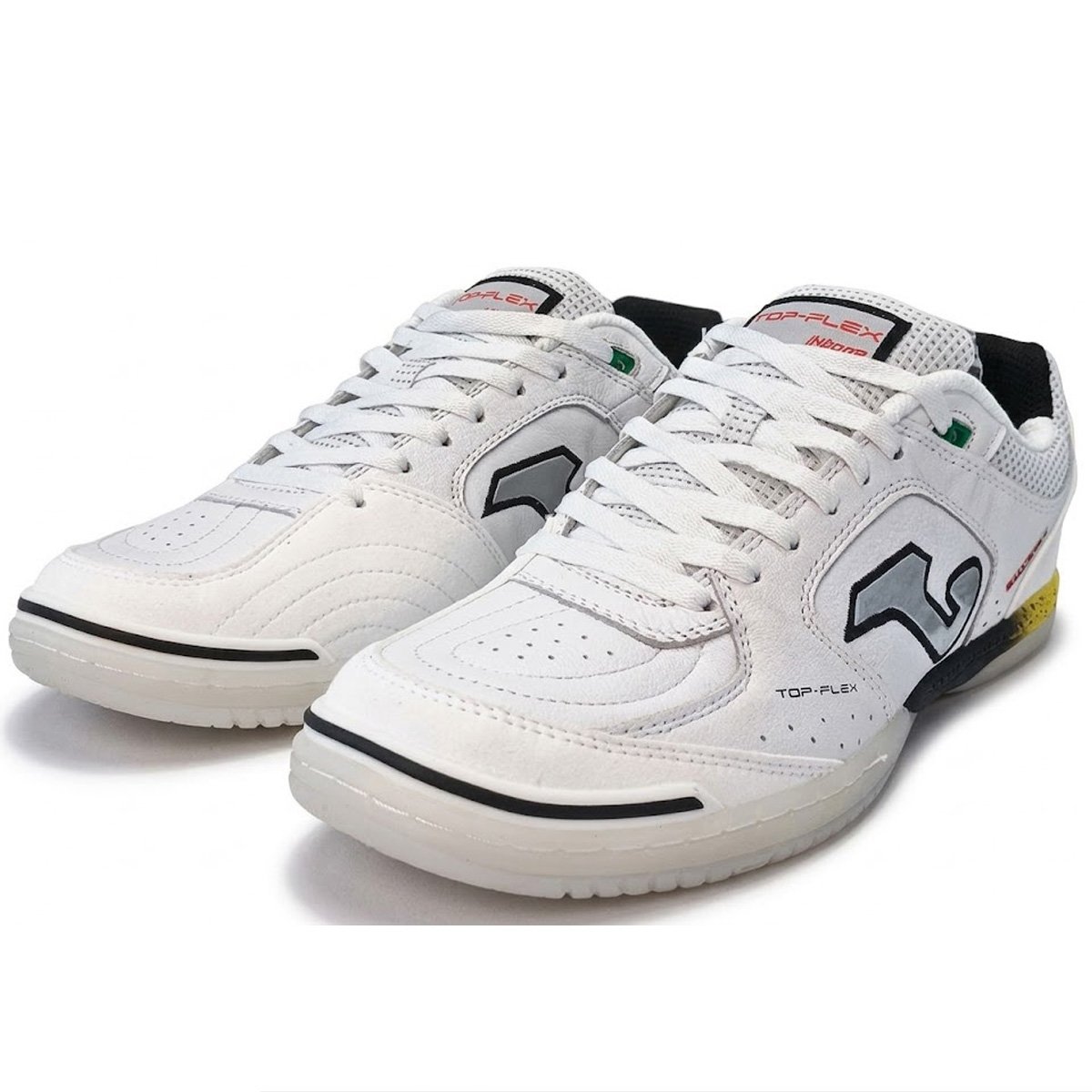 Chuteira Futsal Joma Top Flex Unissex Branco Branco 3