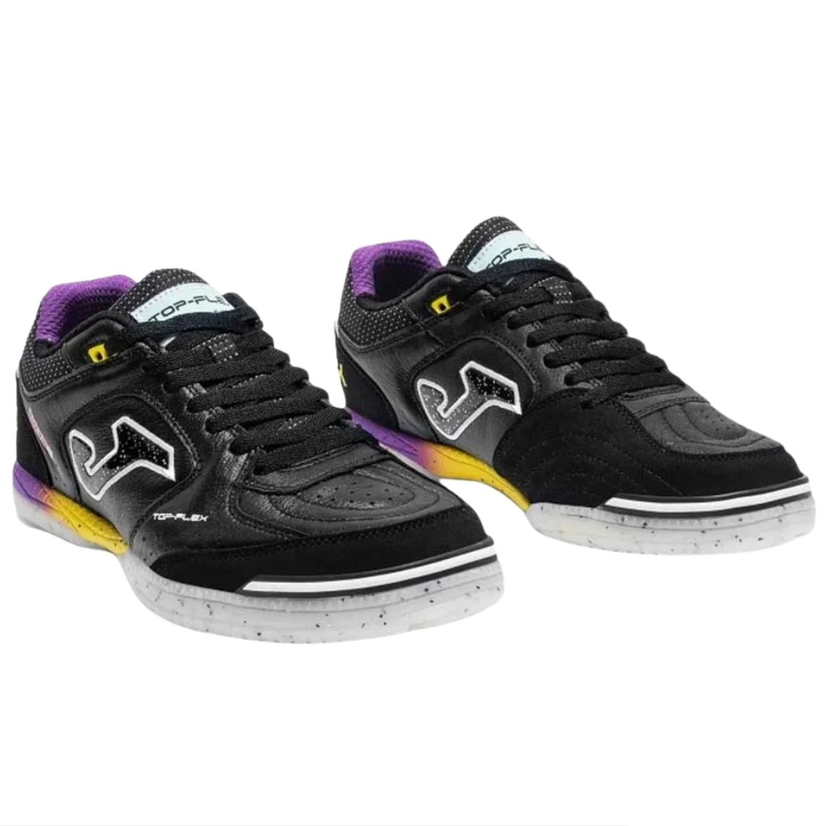 Chuteira Futsal Joma Top Flex Unissex Preto Preto 3