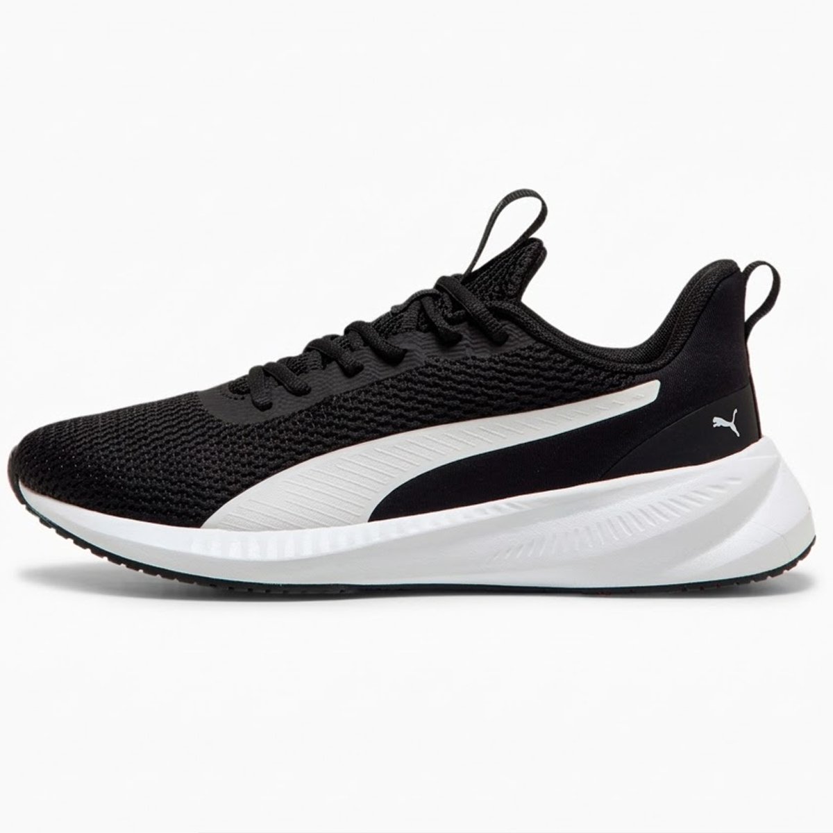 Tenis Puma Flyer Lite 3 BDP Masculino Preto Preto/Branco 2