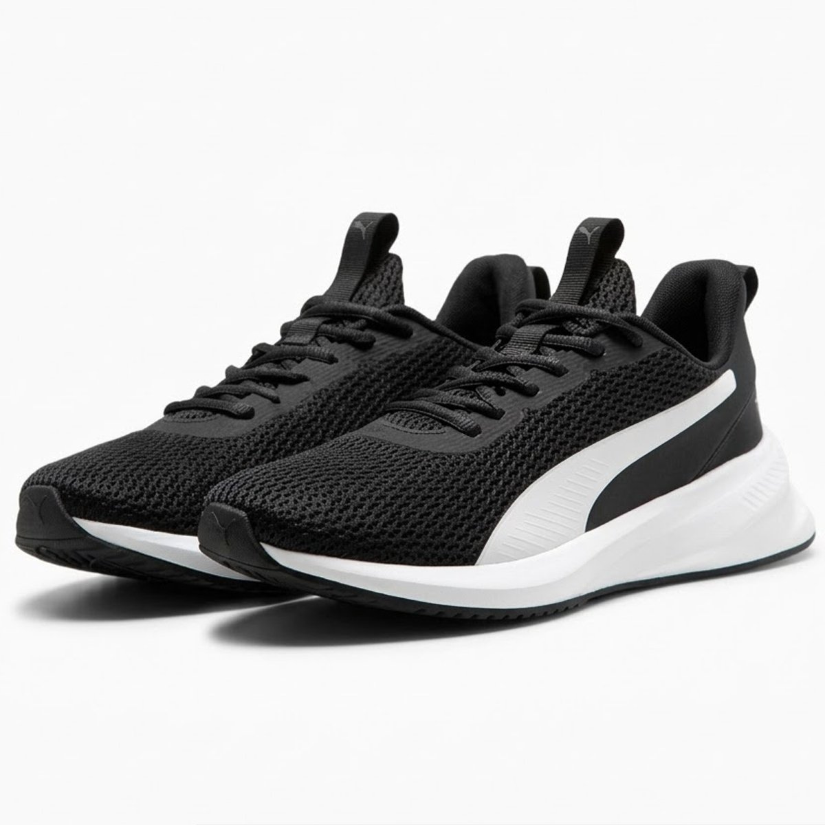 Tenis Puma Flyer Lite 3 BDP Masculino Preto Preto/Branco 3