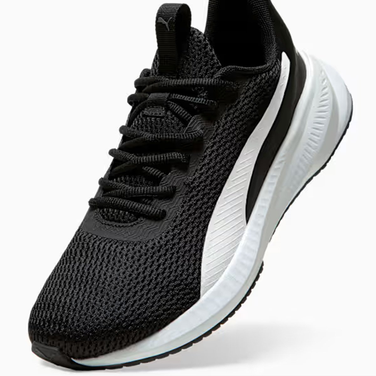 Tenis Puma Flyer Lite 3 BDP Masculino Preto Preto/Branco 6