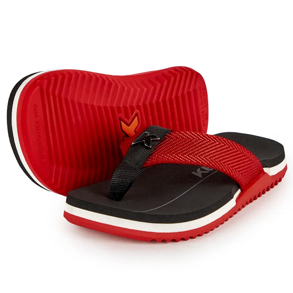Chinelo Kenner NK6 Pro Kids Infantil Vermelho Vermelho/Preto 4