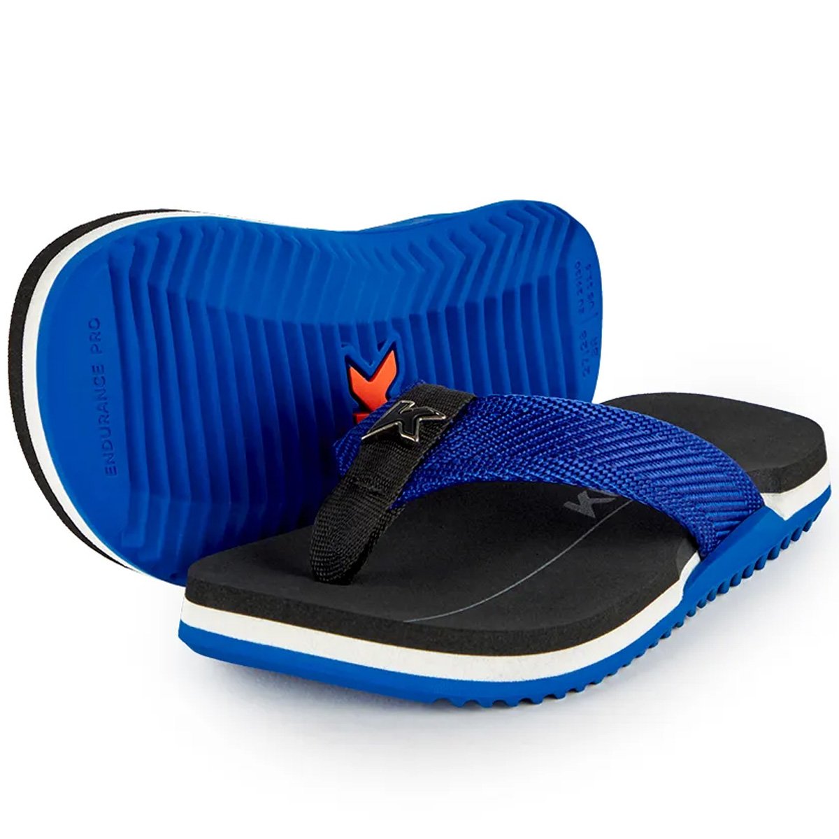 Chinelo Kenner NK6 Pro Kids Infantil Azul Azul/Preto 3