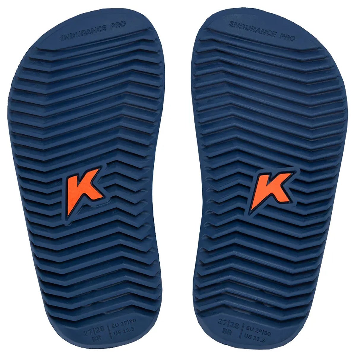 Chinelo Kenner NK6 Pro Kids Infantil Azul Azul/Preto 5