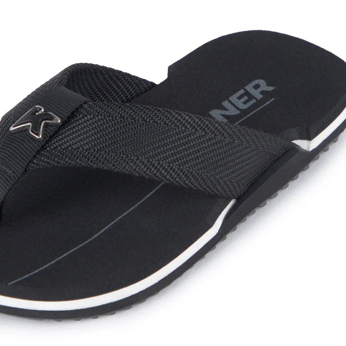 Chinelo Kenner NK6 Pro Kids Infantil Preto Preto 6