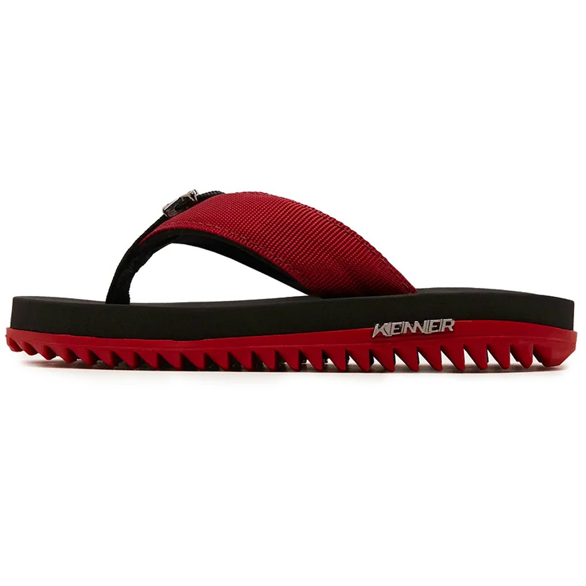 Chinelo Kenner Kivah Kids TKS Infantil Vermelho Vermelho 2