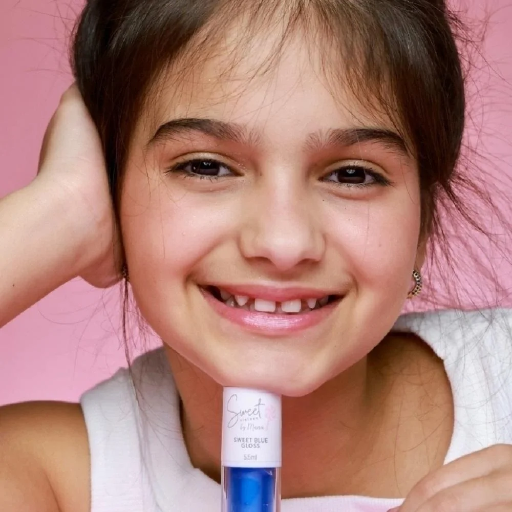 Gloss Labial Sweet Sixteen Sweet By Manu Blue - 5,5 ml Blue 3