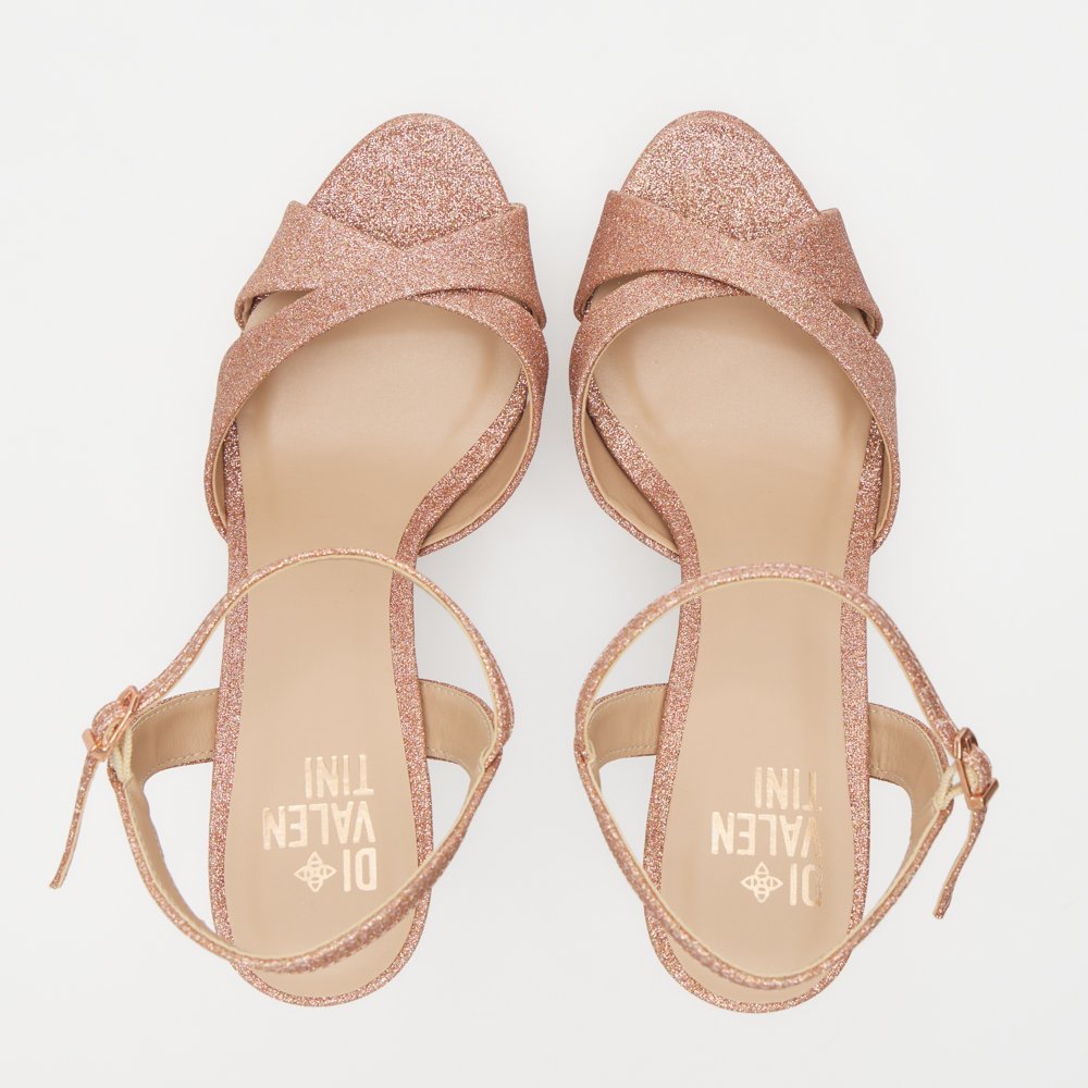 SANDÁLIA KATI DI VALENTINI GLITTER Rosé 3