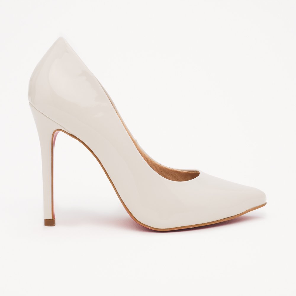 SCARPIN HELO DI VALENTINI VERNIZ- SOLA VERMELHA