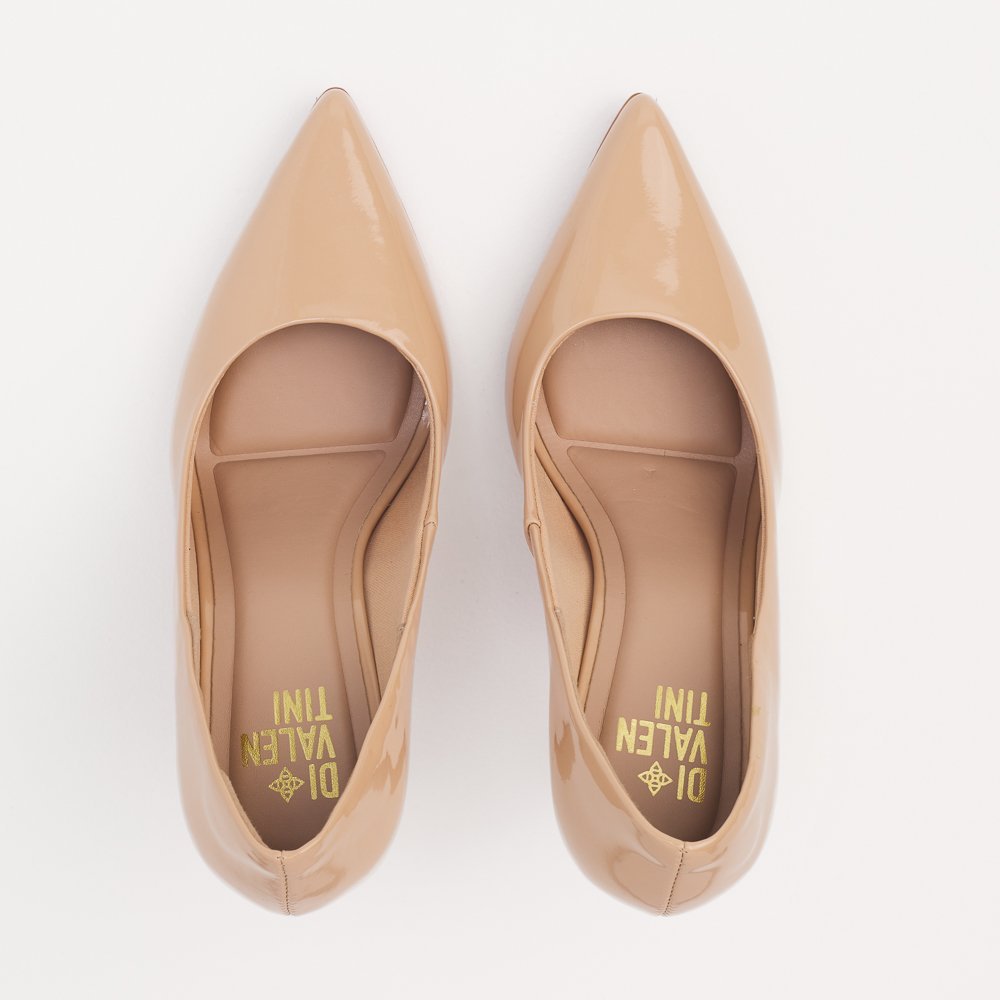 SCARPIN HELO DI VALENTINI VERNIZ- SOLA VERMELHA Nude 6