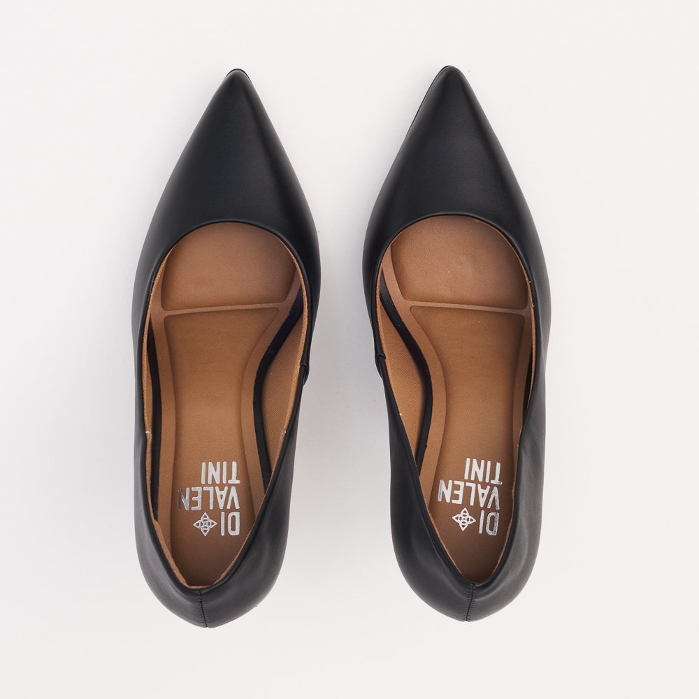 SCARPIN HELO DI VALENTINI NAPA- SOLA VERMELHA Preto 6