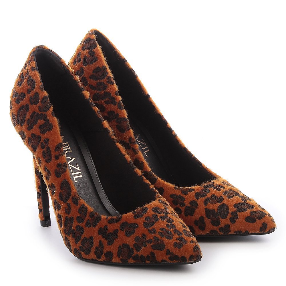 SCARPIN HELO DI VALENTINI NAPA-SOLA PRETA Animal Print 2