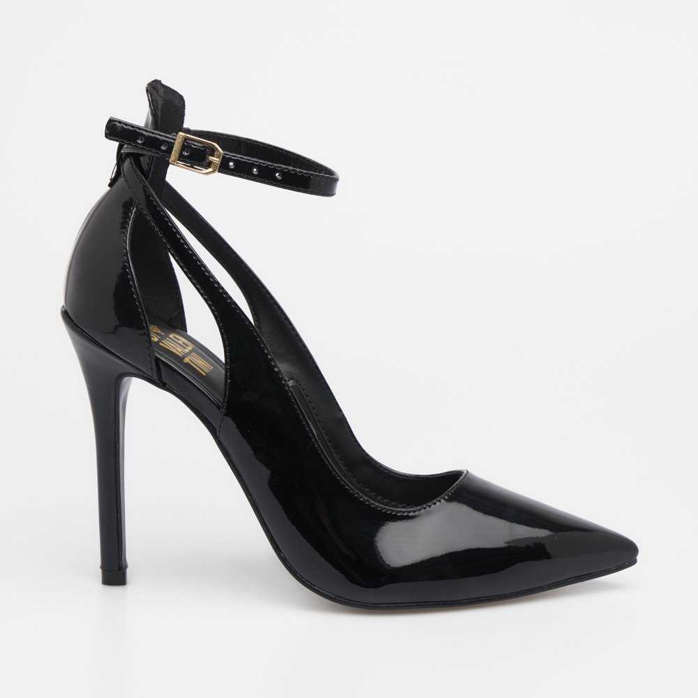 SCARPIN LOLITA DI VALENTINI - VERNIZ - SOLA PRETA Preto 1